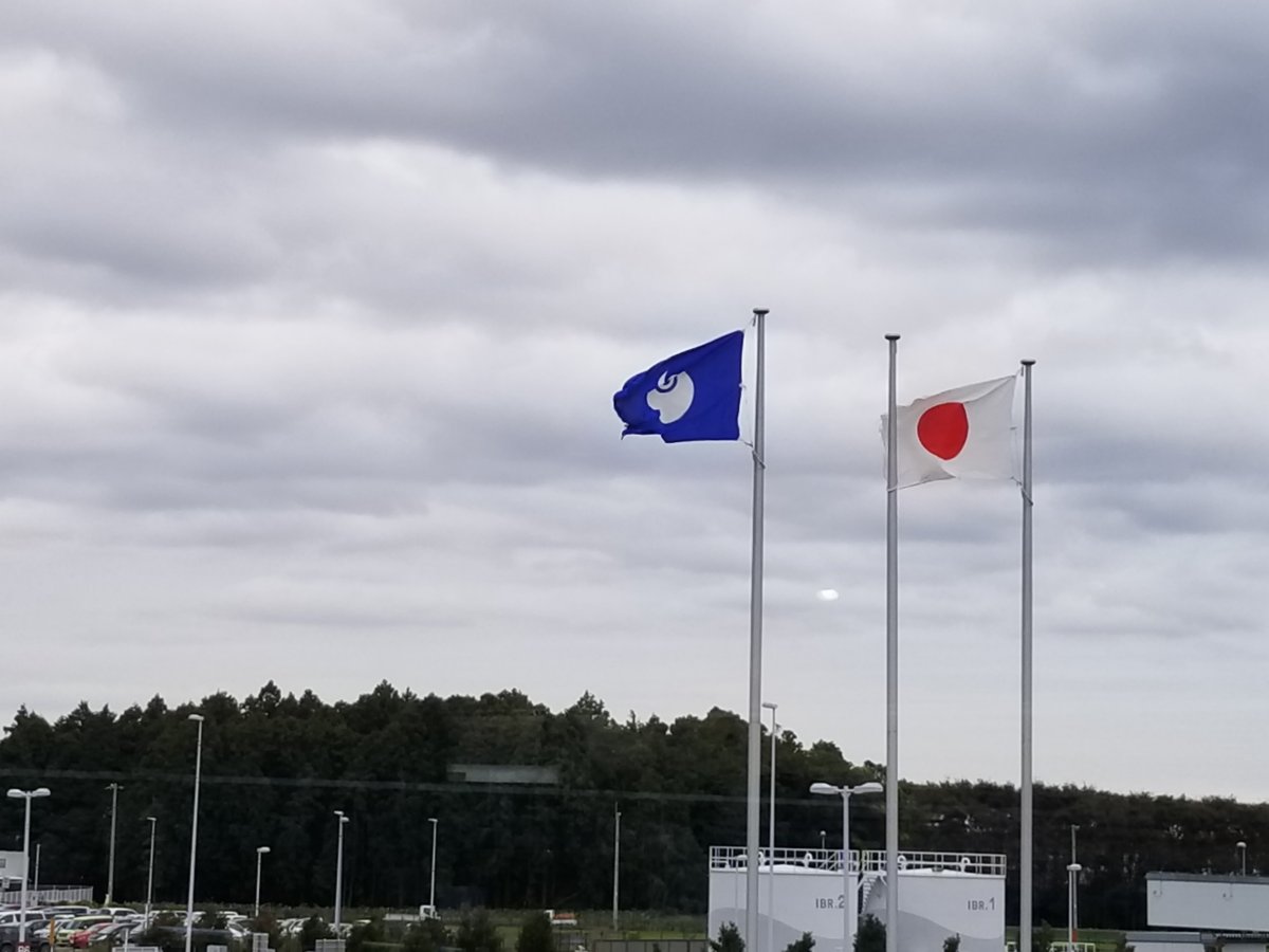 国旗と県旗